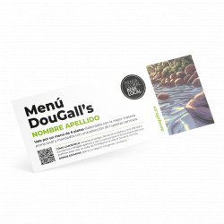 Dougalls Vale menú - Dougall’s