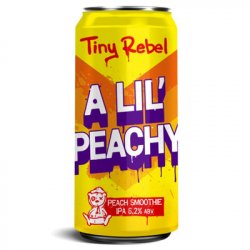 Tiny Rebel A Lil Peachy Peach Smoothie IPA - ND John Wine Merchants