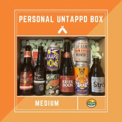 Persoonlijk Untappd Bierbox - Medium - Verdins Bierwinkel