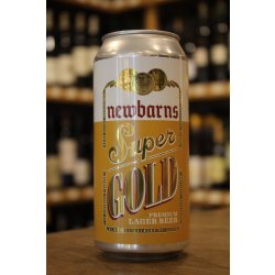 NEWBARNS SUPER GOLD LAGER - Otherworld Brewing ( antigua duplicada)