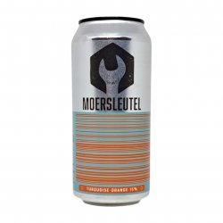 Moersleutel Craft Brewery Barcode: Turquoise Orange