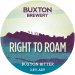 Buxton Right to Roam Bitter 30L Keg 