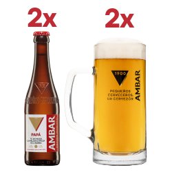 Pack Brindis con Papá  Cervezas Ambar - Ambar