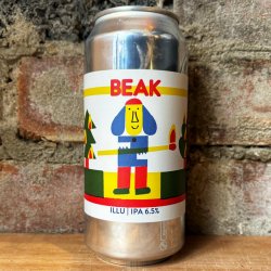 Beak Illu IPA 6.5 (440ml) - Caps and Taps