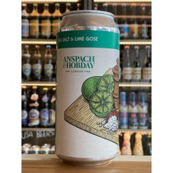 Anspach & Hobday x Maldon  Sea Salt & Lime Gose  Sour - Clapton Craft