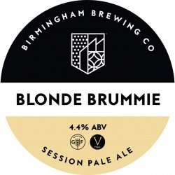 Birmingham Brewing Company Blonde Brummie Birmingham Brewing Company Blonde Brummie