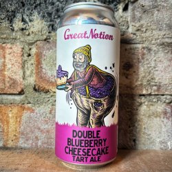 Great Notion Double Blueberry Cheesecake Sour 8.5% (473ml) - Caps and Taps