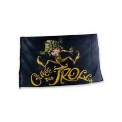 Bandera Cuvee Des Trolls 150 x 100 cm. - Lúpulo House