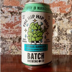 Batch The Hip Hip Hop Citrus Banger Sparkling Hop Water (Non-Alc) - Otter’s Promise