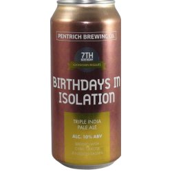 Pentrich Brewing Co. Birthdays In Isolation (2023) Pentrich Brewing Co. Birthdays In Isolation (2023)