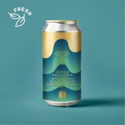 Track - Catch The Light - 8.4% Gold Top DIPA w Citra, Nelson Sauvin, Nelson Sauvin Cryo, Peacharine & Nectaron - 440ml Cans - The Triangle