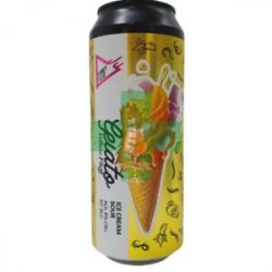 Funky Fluid  Gelato XTREME: Yellow Fluff 50cl - Beermacia