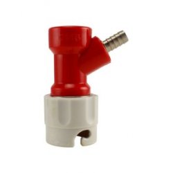 Conector Pin Lock corto gas espiga CM BECKER - Beerland Store