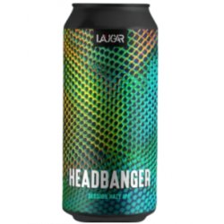 LAUGAR - HEADBANGER - Session Hazy IPA Lata 44cl - Buscador de Cervezas - Brewhouse