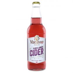 MacIvors Plum & Ginger Cider (500ml) - Castle Off Licence - Nutsaboutwine