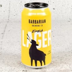 Barbarian Brewing Co. English Lager