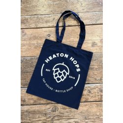 Heaton Hops Tote Bag Navy Blue - Heaton Hops