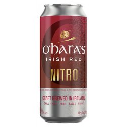 Carlow O'Hara's Nitro Irish Red Can - Beers of Europe