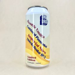 One Drop Brewing Co Double Vanilla Custard Pancake Imperial Nitro Thickshake IPA One Drop Brewing Co Double Vanilla Custard Pancake Imperial Nitro Thickshake IPA