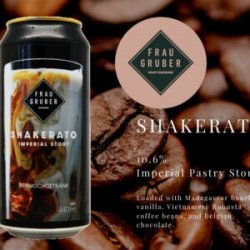 Frau Gruber  Shakerato [10.6% Imperial Stout] - Red Elephant