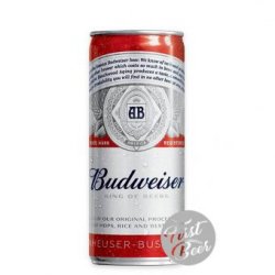 Bia Budweiser 5% – Lon 330 ml – Thùng 24 Lon - First Beer – Bia Nhập Khẩu Giá Sỉ