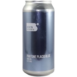 Bereta Brewing Co. Pantone Placid Blue