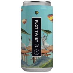 Wylam Plot Twist Pale Ale 440ml (4.3%) - Indiebeer