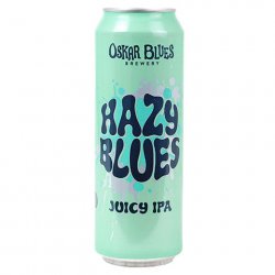 Oskar Blues Hazy Blues Juicy IPA - CraftShack