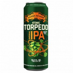 Sierra Nevada- Atomic Torpedo Imperial IPA 9.2% ABV 568ml Can - Martins Off Licence