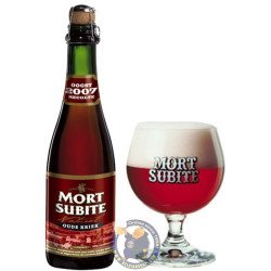 Kriek Mort Subite 4.3°-37 cl - BelgianShop