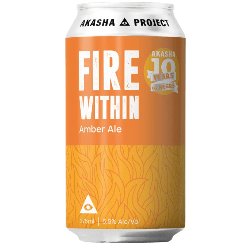 Akasha Brewing Company Fire Within American Amber Ale