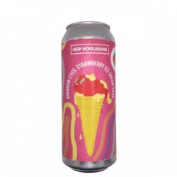 Hop Hooligans  Rainbow Eyes: Strawberry Ice Cream Sour - De Biersalon