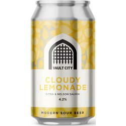 Vault City Cloudy Lemonade Sour   - Quality Drops Craft Beer