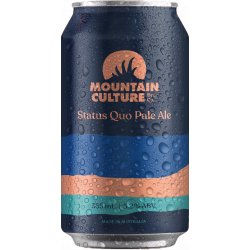 Mountain Culture Status Quo Pale Ale   - Quality Drops Craft Beer