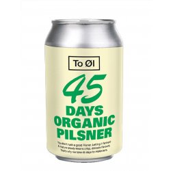 Tool 45days Organic Pilsner Latt.33cl. - Partenocraft