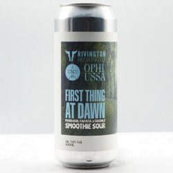 Rivington Brewing Co First Thing At Dawn [Mandarin, Papaya & Coconut - LACTOSE]