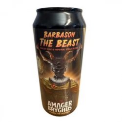 Amager Bryghus  Barbason The Beast  Barley Wine & Imperial Stout Blend – 0,44 l. – 12,0% - Best Of Beers