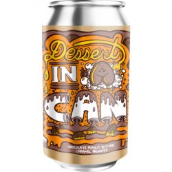 Amundsen Brewery Dessert In A Can - Chocolate Peanut Butter Caramel Brownie - Pastry Stout 330ml - Fountainhall Wines