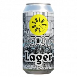 Sunshine Brewery West Coast Lager 440mL - The Hamilton Beer & Wine Co