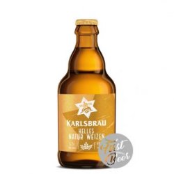 Bia Karlsbrau Natur Weizen 5.2% – Chai 330ml – Thùng 20 Chai - First Beer – Bia Nhập Khẩu Giá Sỉ
