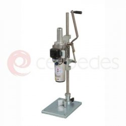 Capsuladora estaño con pedestal barata - Industrias Céspedes