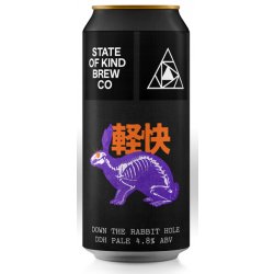 State Of Kind x Glasshouse - Down the Rabbit Hole, DDH Pale 4.8% - The Drop Brighton