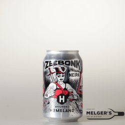 Homeland  Zeebonk New England IPA 33cl Blik - Melgers