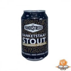 Beer Geeks Beat ALS Adventskalender 2021 #12  VandeStreek  Banketstaaf Stout - Beerware