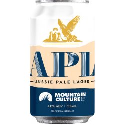 Mountain Culture Aussie Pale Lager Lager   - Quality Drops Craft Beer