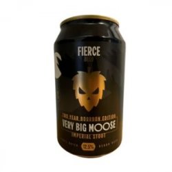 Fierce Beer – Very Big Moose 2024 – Imperial Stout Two Year Bourbon Edition – 0,33 l. – 12,5% - Best Of Beers