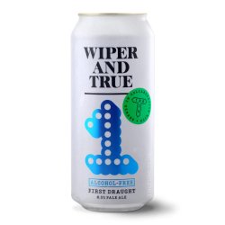 Wiper & True x Track Brewing Co. - First Draught, Pale Ale 0.5% - The Drop Brighton