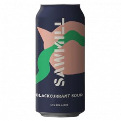 Sawmill Blackcurrant Sour 440ml - The Beer Cellar