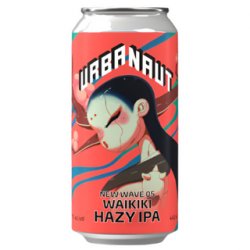 Urbanaut Brewing New Wave 05 Waikiki Hazy IPA