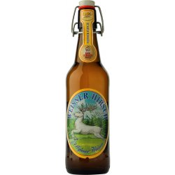 Hirschbräu Sonthofen -  Weisser Hirsch Weizen Hell 5.2 % ABV 500ml Bottle - Martins Off Licence